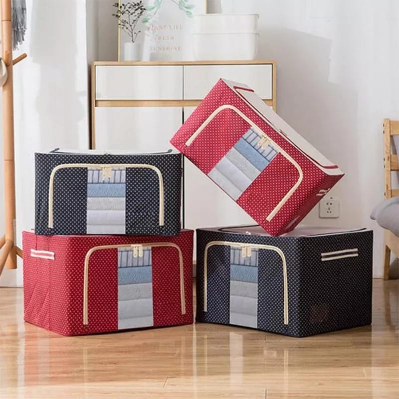 FOLDING STORAGE BOX FOR CLOTHES – 55 LTR