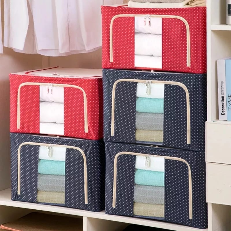 FOLDING STORAGE BOX FOR CLOTHES – 55 LTR