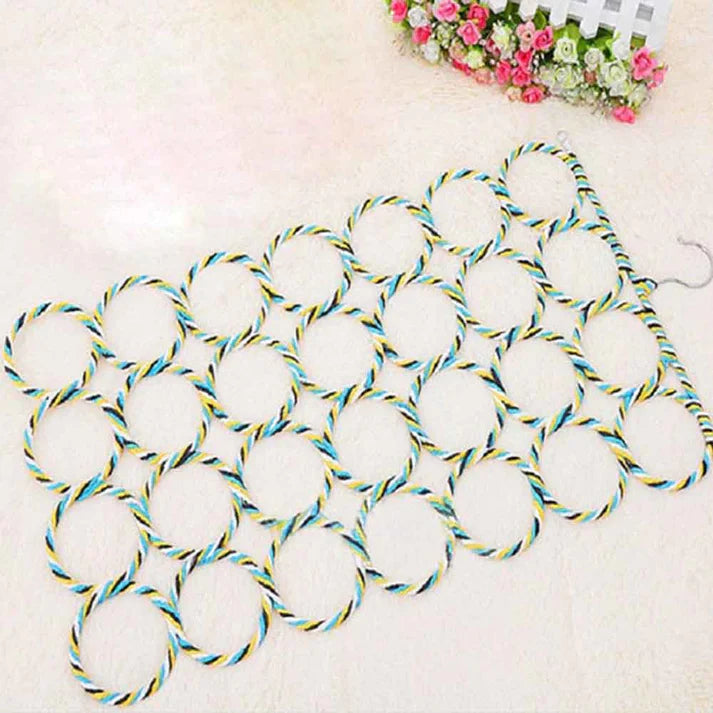 28 Holes Scarf & Belt Hanger