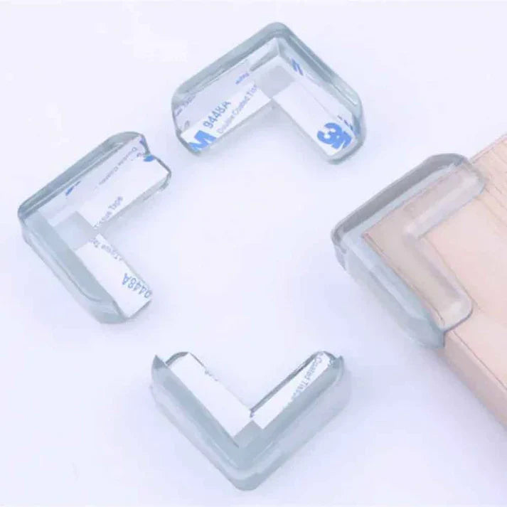 4 Pcs Silicone Table Corner Edge Protector Covers
