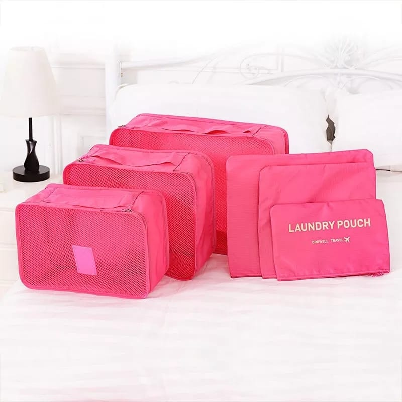 6 PCS TRAVEL PACKING ORGANIZER
