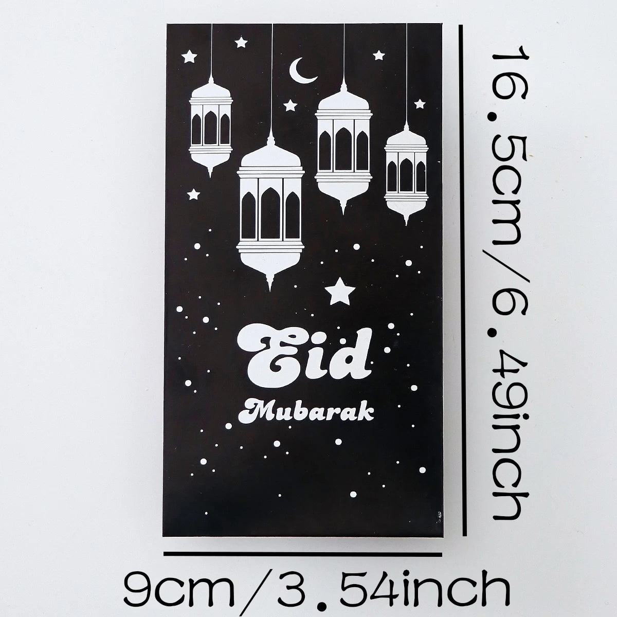 Elegant Eid Mubarak Eidi Envelopes – Pack of 10