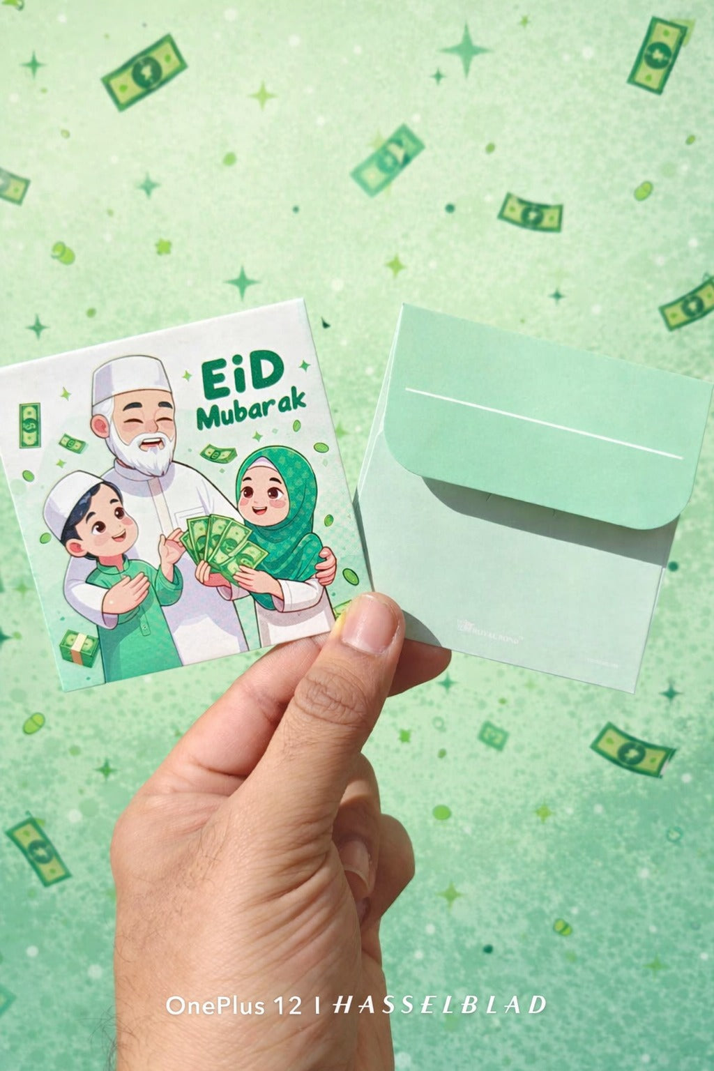 Kids Eid Mubarak Eidi Envelopes – Pack of 10