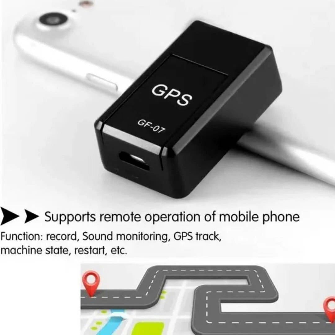 Mini GPS Tracker GF-07 – Real-Time Tracking Device with Magnetic Hidden Design