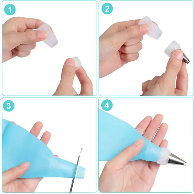 Cake Decorating Set 12 Pcs Nozzles