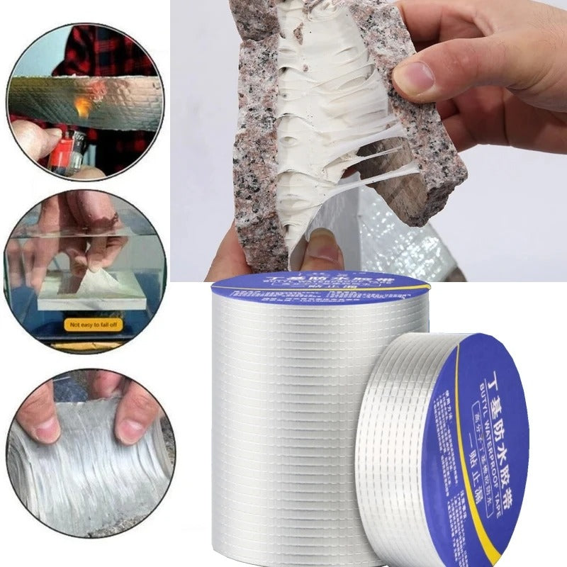 Water Leakage Sealing Tape – Super Strong Aluminum Foil Tape (5 Meter)